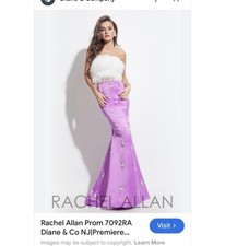 Rachel Allan Prom Dress NWT