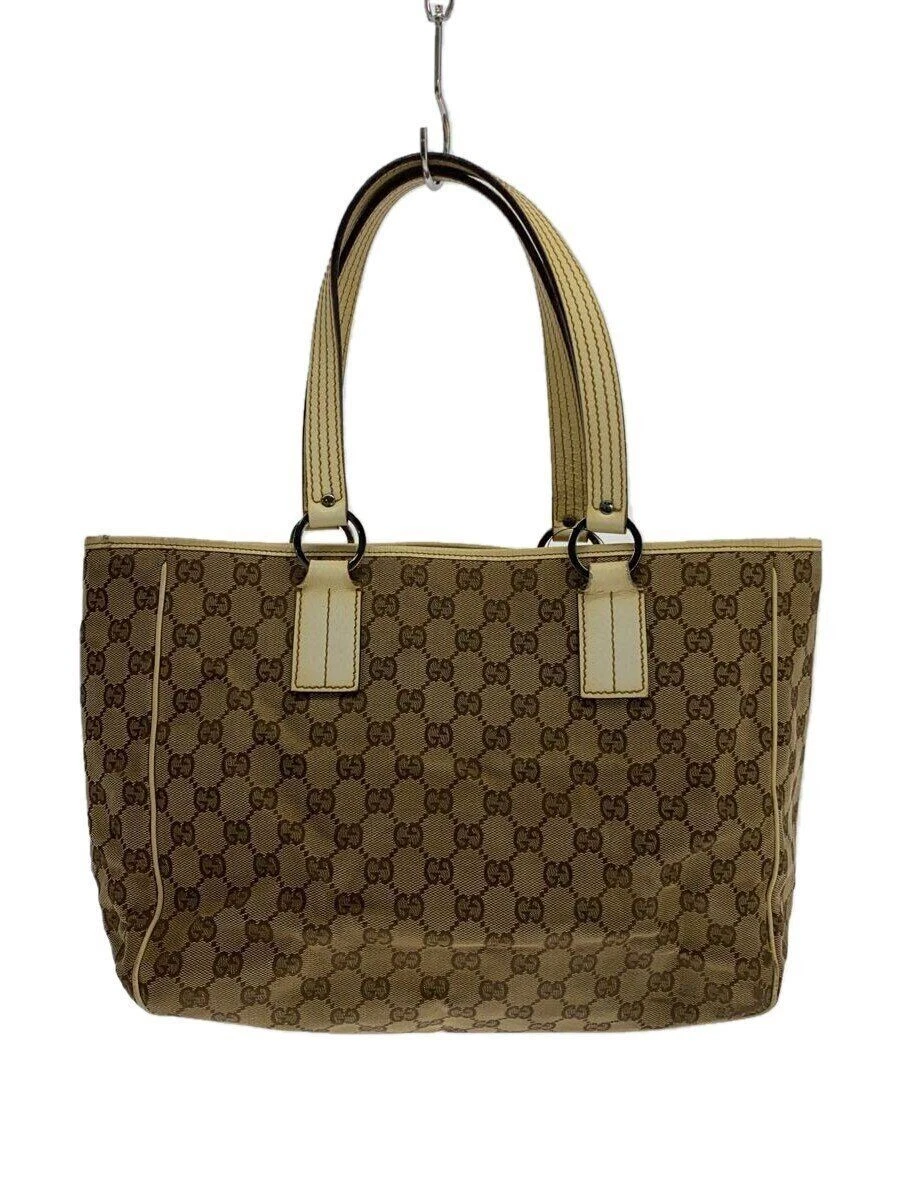 Sac fourre tout GUCCI GG toile marron motif total occasion