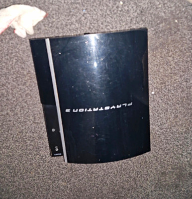 Sony PlayStation 3 PS3 60GB Abwärtskompatibel Konsole CECHA01 Schwarz/Silber