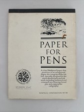 9" X 12" Paper for Pens BLEEDPROOF PAPER - Made In USA