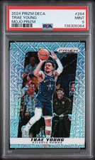 2024-25 Panini Prizm Deca - All-Star Trae Young /25 Mojo Prizm #264 PSA 9