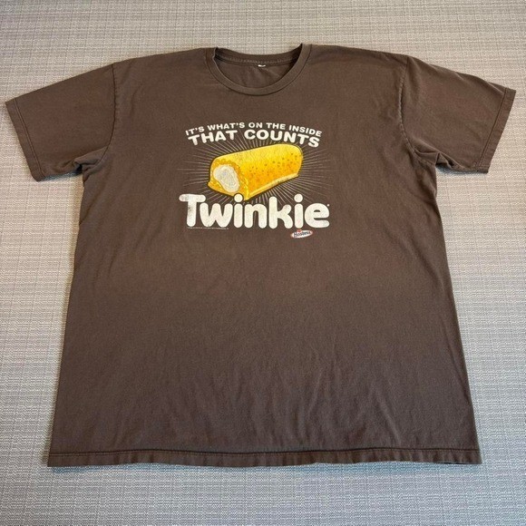 Brown vintage Twinkie Hostess Cakes t-shirt