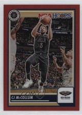 2023-24 Panini NBA Hoops Premium Stock Red Prizm /275 CJ McCollum #172 11ng