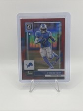 2022 Panini Donruss Optic Dandre Swift Red /99  Lions, Eagles, Bears