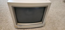 Commodore 1048S-D2 MONITOR PAL ,220 VOLT   , POWER BUTTON ISSUES  READ,WORKS