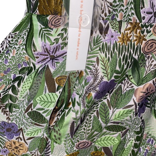 NWT ModCloth A Spring Garden Fling Floral Jacquard Fit Flare Dress Sz 4 Pockets - Picture 4 of 10