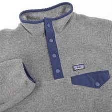 Patagonia Kids Lightweight Synchilla Snap-T Fleece Pullover Boys Medium 10-12