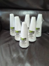 Craft Artisan Floral Foam Cones 6.9" X 2.9" White Pack Of 6