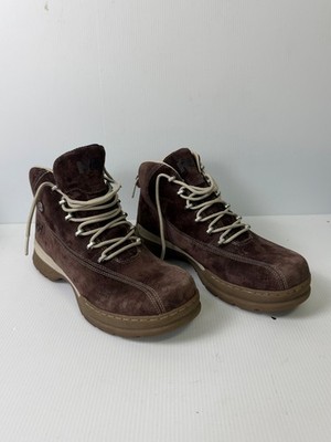 Helly Hansen Berthed  Waterproof Brown Leather Hiking Boots Lace Up Women Sz  10