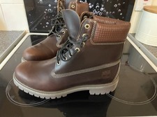 Timberland Men's Original Boots Size 7 Brown Waterproof New