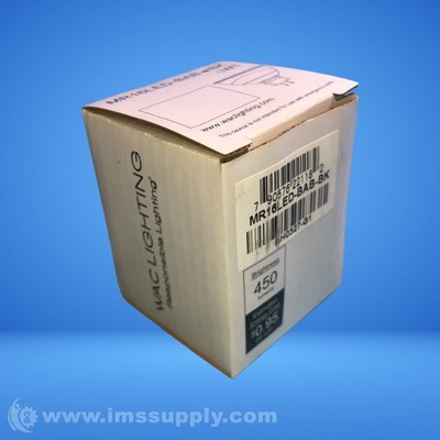 WAC Lighting MR16LED-BAB-BK LED Bulb FNFP
