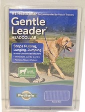 PetSafe Gentle Leader Quick Release Head Collar for Dogs - Large Royal Blue