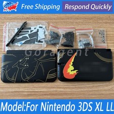 Set Full Housing Shell Cover Case Charizar For Nintendo 3DS XL 3DS LL Old