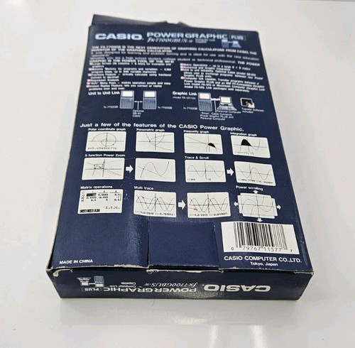 NEW Casio FX-7700GBUS-w PLUS Power Graphic Calculator  - Picture 3 of 5