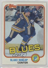 1981-82 Topps Blake Dunlop #117W 0q3