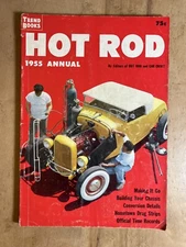 1955 Hot Rod Annual Trend Book #117 Drag strips car craft gearing Racers