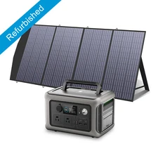 ALLPOWERS 600W LiFePO4 Portable Power Station Battery RV With 200W Solar Charger