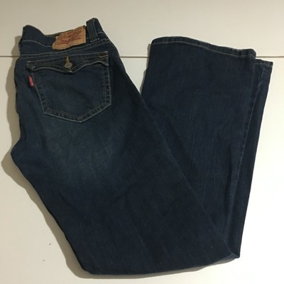Levi's 542 Womens Low Flare Jeans Size 