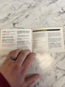 Knight Rider for Original Nintendo NES MANUAL ONLY MO121924