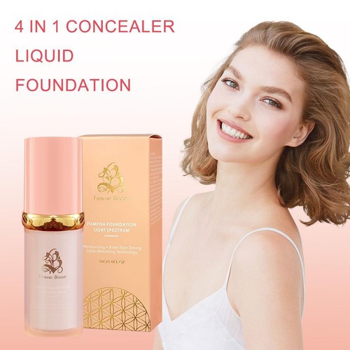 4 in 1 Biomimic Foundation Light Spectrum by Lanisty SPF 50 1.05 fl oz 30g QXV - Bild 5 von 12