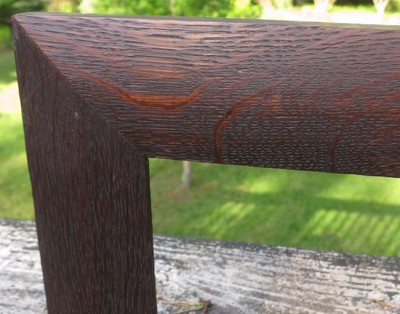 C1900 Beautiful Wide Quarter Sawn Tiger Oak Mission Arts Crafts