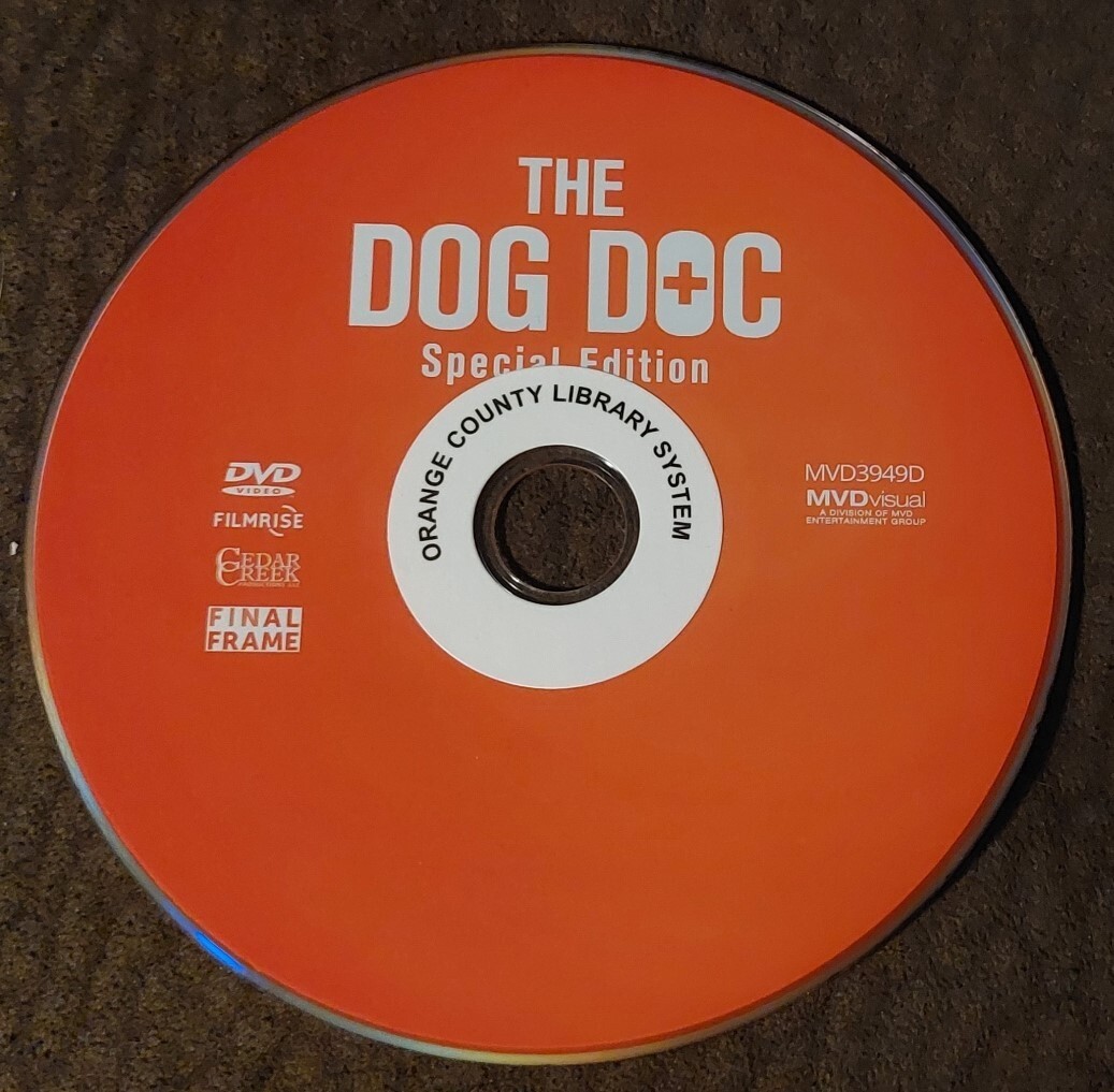 The Dog Doc (DVD, 2019) Special Edition (Ex-Library) B12