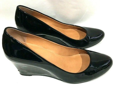 j crew sylvia patent wedges