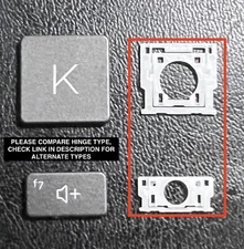 HP Envy x360 15-EE | 15M-EE | 15Z-EE | KEYBOARD SINGLE REPLACEMENT KEYS KEYCAPS