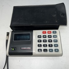 Vintage CASIO Personal Mini Calculator Tested Works