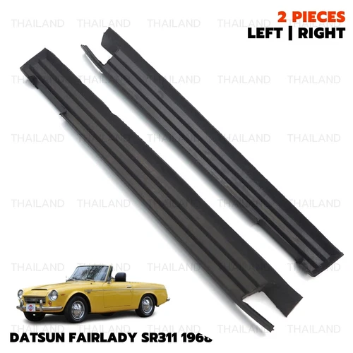Under Vent Frame Seal Pair For Datsun Fairlady Roadster SR311 1968 - 1970