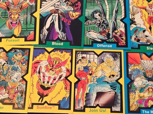 1991 COMIC IMAGES X-FORCE TRADING CARDS YOU PICK SEE SCANS