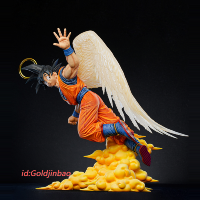 Clouds studio 天使 孫悟空 1/6 ドラゴンボール フィギュア Cloud Studio Dragon Ball Angel Son Goku Resin Statue In Stock 1/6