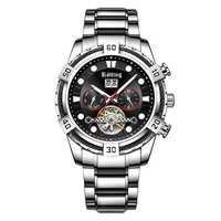 RöTting Design Herrenuhr Automatikuhr Datum Wochentag Monat Schwarz Neu