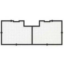 RED SEA (48" x 31") CUSTOMIZABLE DIY AQUARIUM NET COVER KIT (R42082) LID