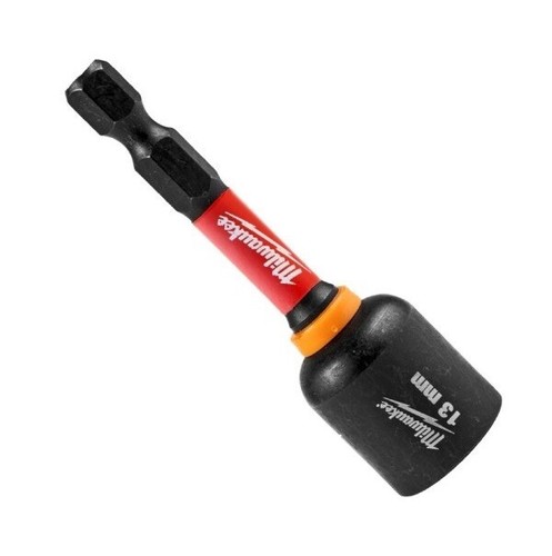 Milwaukee Nut Setter 13mm Shockwave Impact Socket Magnetic Nut Driver Tek Screw - Picture 7 of 13