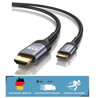 Ultra Durable 3M HD 4K Mini HDMI auf HDMI Kabel - Kristallklare Übertragung