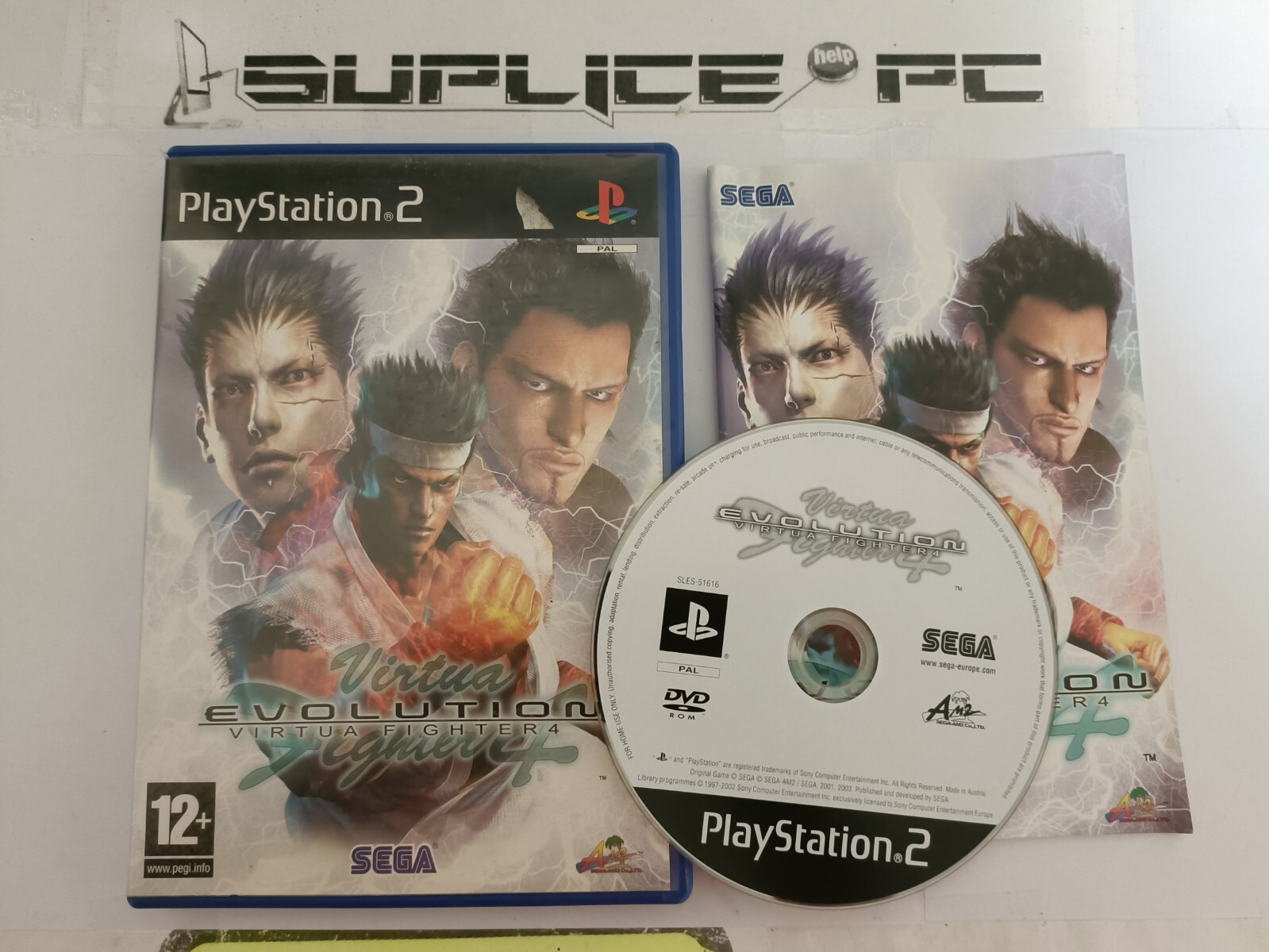 VIRTUA FIGHTER 4 EVOLUTION  (AVEC NOTICE) - PS2 - JEUX FR