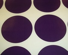 500 Dark Purple 25mm - 1 Inch Colour Code Dots Round Stickers Sticky ID Labels