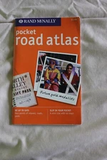 Vintage Randy McRally Pocket Road Atlas