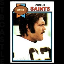 1979 Topps - John Hill #43 New Orleans Saints 🏈 Football Card