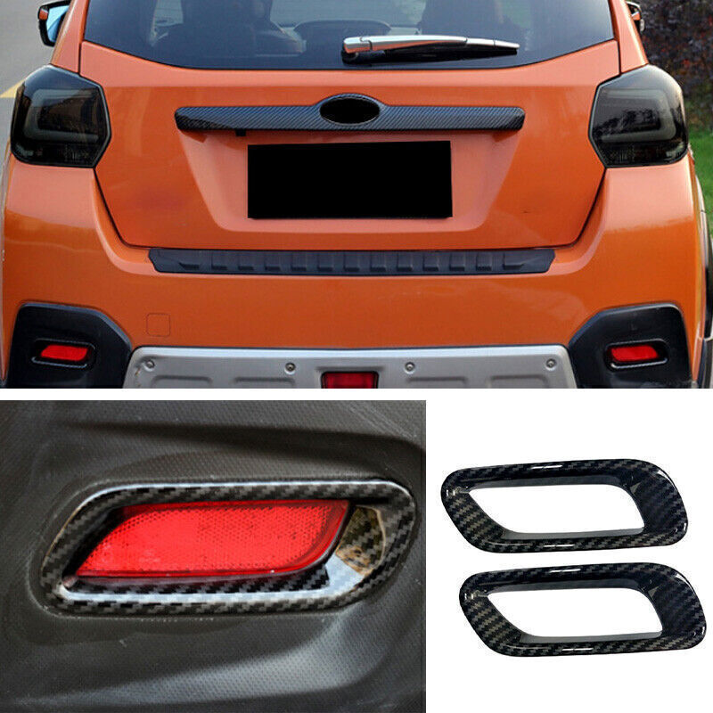 2012-2017 Subaru XV CF Rear Fog Light Frame Cover Guard  