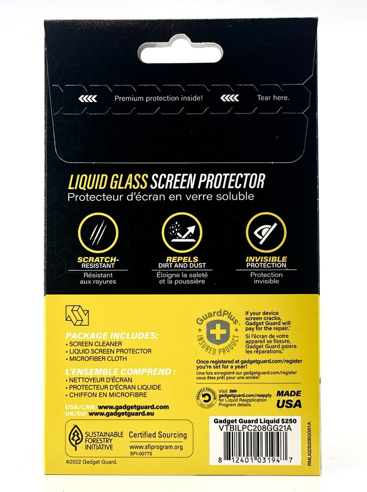 Gadget Guard Universal Liquid Edition Screen Protector For Any Mobile ...