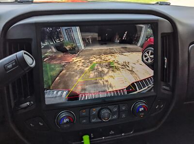 Stereo Radio Mirroring with Camera For 2014-2018 Chevrolet Silverado GMC Sierra