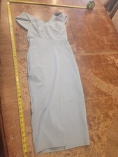 boohoo womens dress light blue size USA 10 NWT *More in Store* #S119