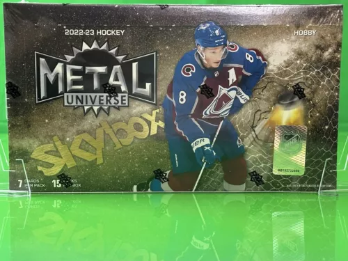 ❄️❄️2022-23 Skybox Metal Universe Hockey Factory Sealed Hobby Box!!❄️❄️