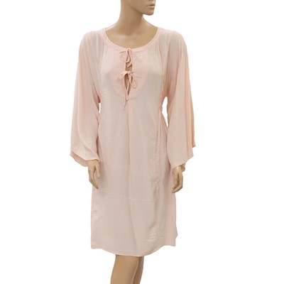 Free People Nomad Mini Dress Peach 