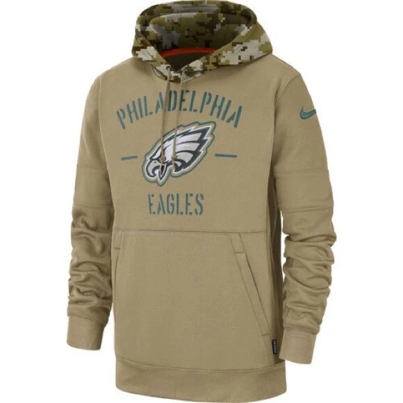 Philadelphia eagles salute clearance to military sweatshirt