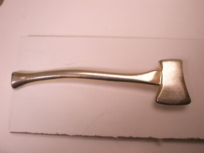 Axe Vintage LARGE Tie Bar Clip tools axmen wood cutter logger logging