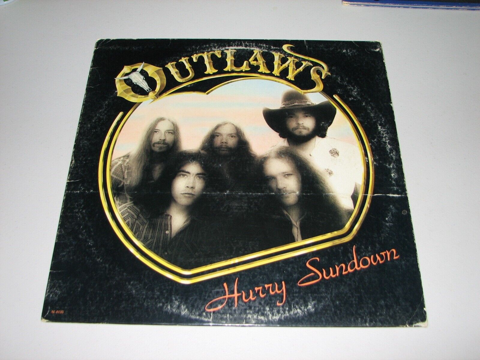 THE OUTLAWS LP Hurry Sundown 1977 Arista vinyl  Awesome Lp 1ST Press !!!