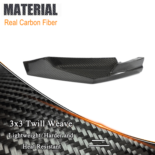 Fit For BMW G80 M3 G82 M4 2021UP Real Carbon Front Bumper Lip Splitters Spoiler  - Bild 9 von 12